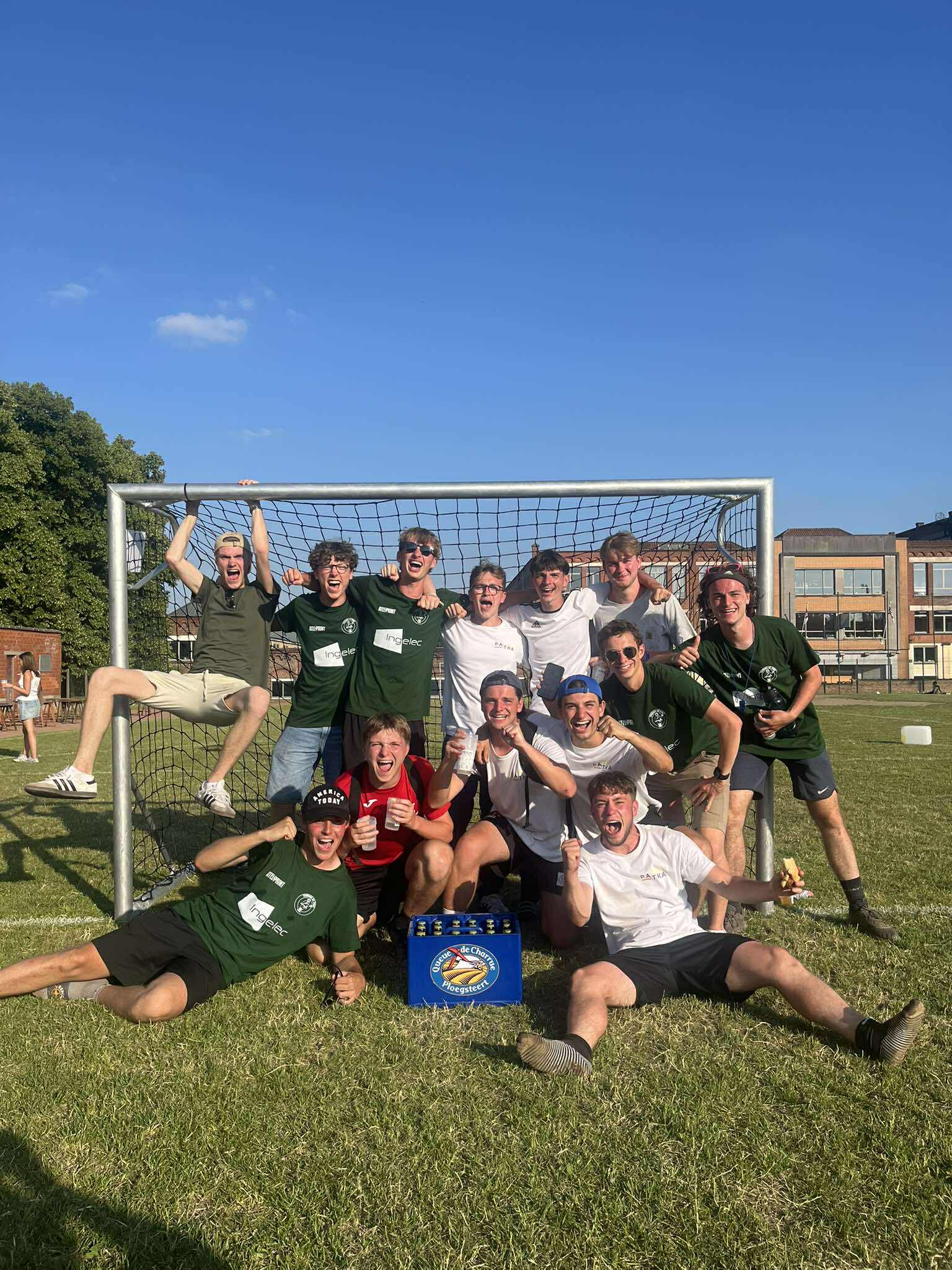 La Patka lors d'un tournoi de football