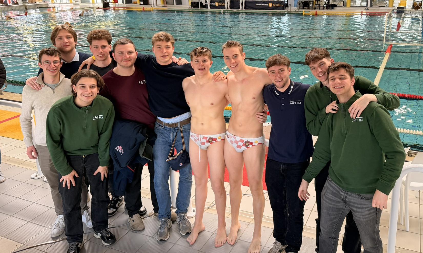 La Patka lors d'une rencontre de water-polo